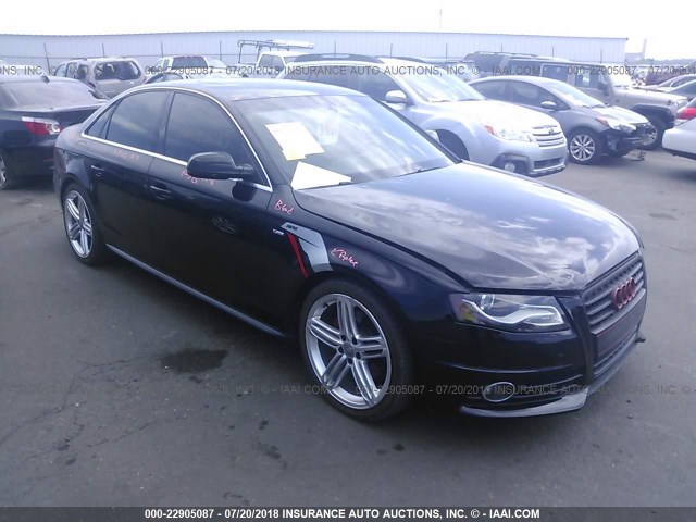 WAUMFAFL8AN035006 - 2010 AUDI A4 PRESTIGE BLACK photo 1