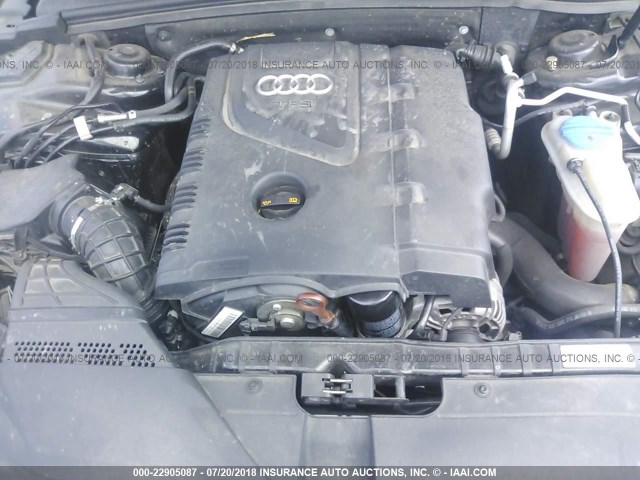 WAUMFAFL8AN035006 - 2010 AUDI A4 PRESTIGE BLACK photo 10