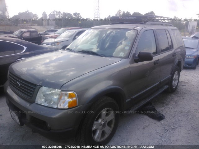 1FMDU73W93ZA52429 - 2003 FORD EXPLORER XLT/XLT SPORT/NBX 金色 照片 2