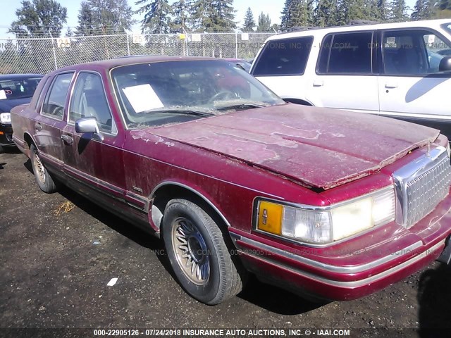 1LNLM82W7RY639035 - 1994 LINCOLN TOWN CAR SIGNATURE/TOURNAMENT RED photo 1