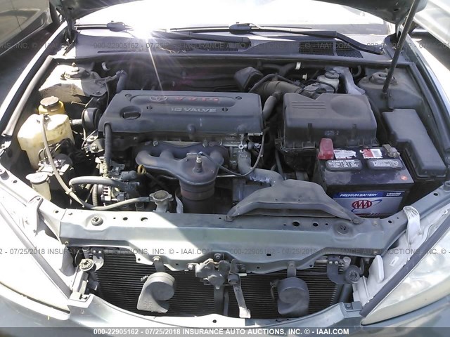 4T1BE32K66U137256 - 2006 TOYOTA CAMRY LE/XLE/SE 绿色 照片 10