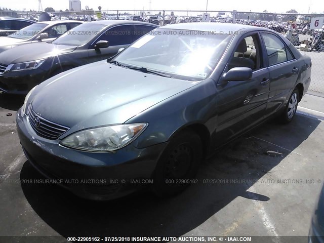 4T1BE32K66U137256 - 2006 TOYOTA CAMRY LE/XLE/SE 绿色 照片 2