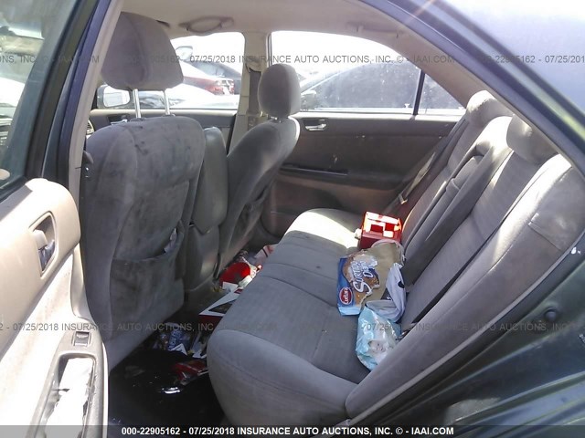 4T1BE32K66U137256 - 2006 TOYOTA CAMRY LE/XLE/SE 绿色 照片 8