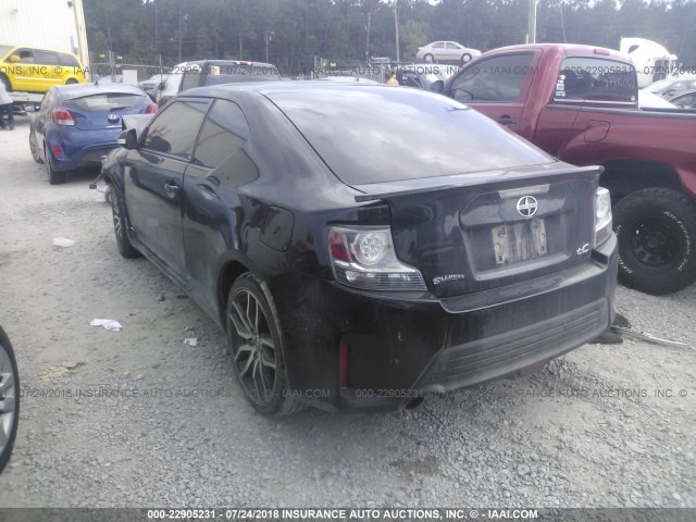 JTKJF5C77E3067654 - 2014 TOYOTA SCION TC 黑色 照片 3
