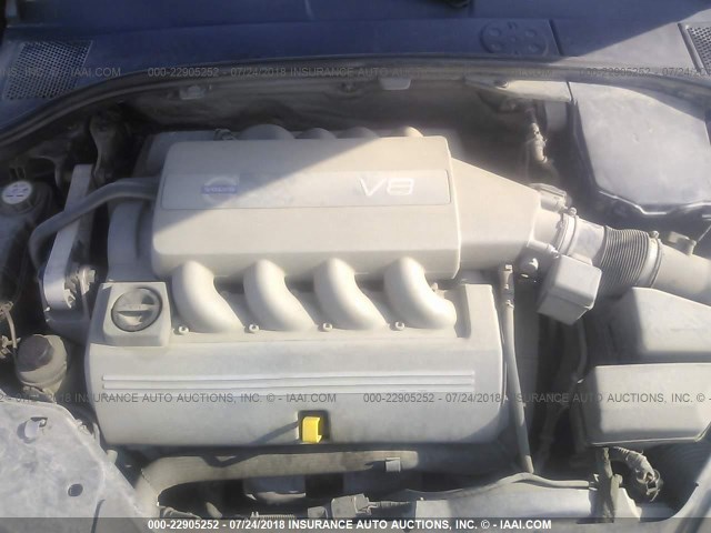 YV1AH852571031037 - 2007 VOLVO S80 V8 BLACK photo 10