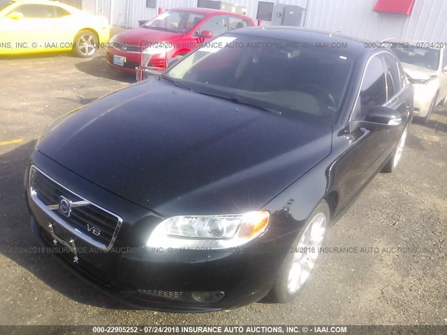 YV1AH852571031037 - 2007 VOLVO S80 V8 BLACK photo 2