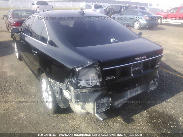 YV1AH852571031037 - 2007 VOLVO S80 V8 BLACK photo 3