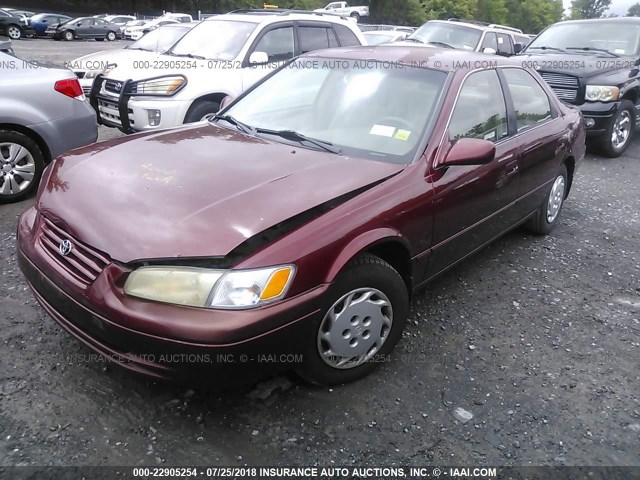 4T1BG22K8XU428525 - 1999 TOYOTA CAMRY CE/LE/XLE 红色 照片 2