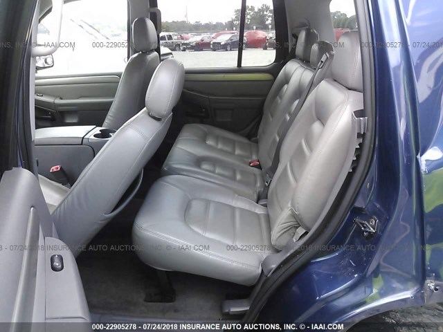 1FMZU73K84UC19896 - 2004 FORD EXPLORER XLT/XLT SPORT/NBX 蓝色 照片 8