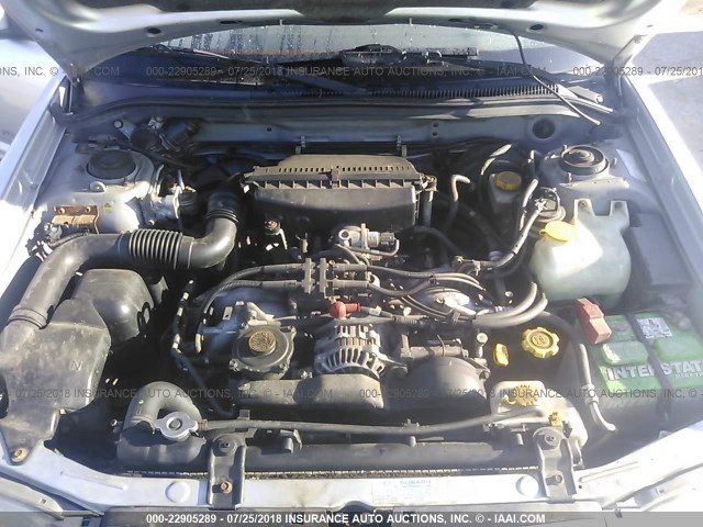 JF1SF65602H703860 - 2002 SUBARU FORESTER S 银色 照片 10