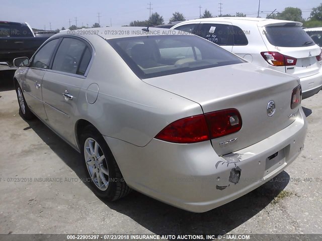 1G4HD57207U160082 - 2007 BUICK LUCERNE CXL TAN photo 3