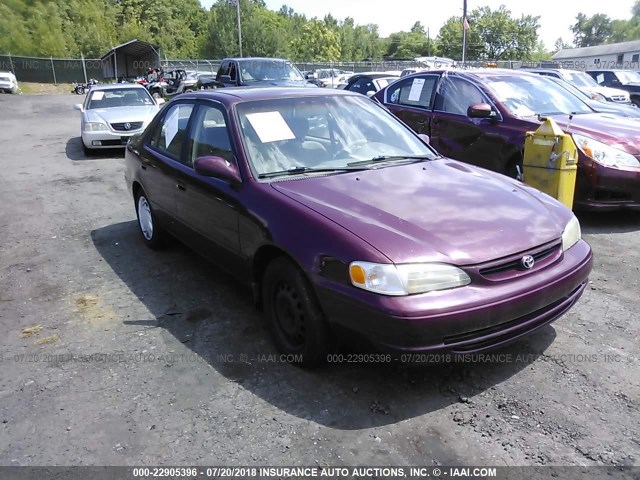 2T1BR18E2WC054192 - 1998 TOYOTA COROLLA VE/CE/LE 勃艮第红 照片 1