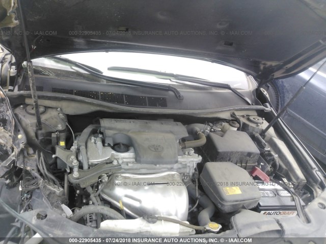 4T1BF1FKXFU005774 - 2015 TOYOTA CAMRY LE/XLE/SE/XSE 黑色 照片 10