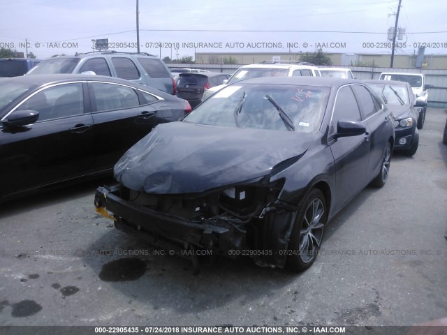 4T1BF1FKXFU005774 - 2015 TOYOTA CAMRY LE/XLE/SE/XSE 黑色 照片 2
