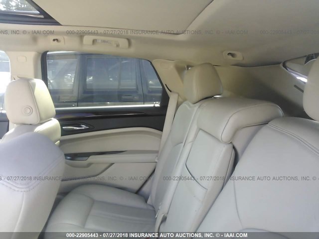 3GYFNDE31CS612169 - 2012 CADILLAC SRX LUXURY COLLECTION GRAY photo 8