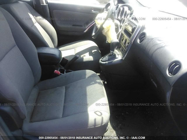 2T1KR32E97C650194 - 2007 TOYOTA COROLLA MATRIX XR BLUE photo 5