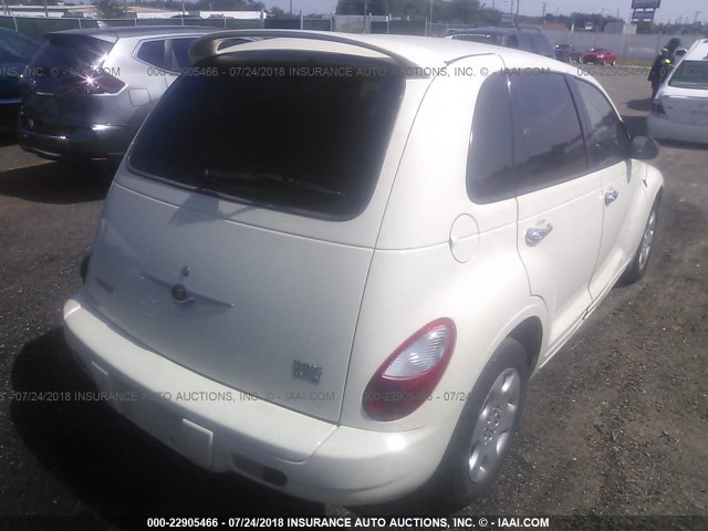 3A4FY58B17T616268 - 2007 CHRYSLER PT CRUISER TOURING WHITE photo 4