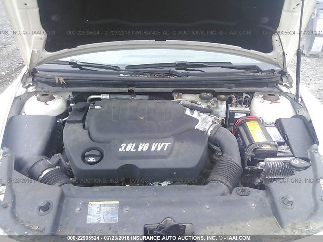 1G1ZK577484241980 - 2008 CHEVROLET MALIBU LTZ 白色 照片 10