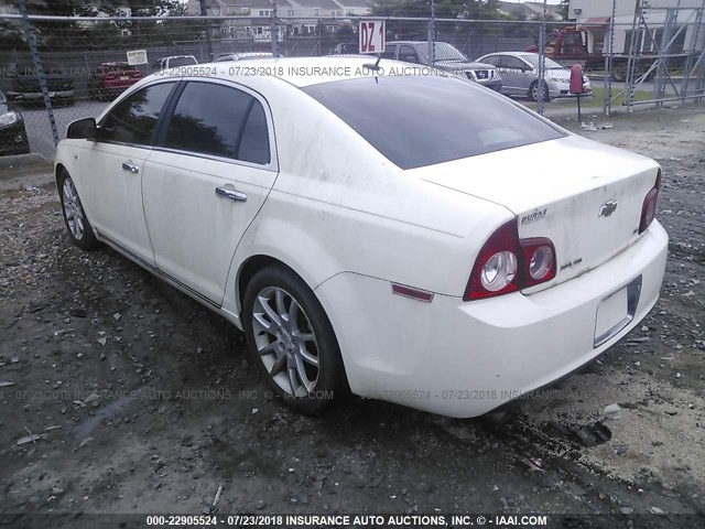 1G1ZK577484241980 - 2008 CHEVROLET MALIBU LTZ 白色 照片 3