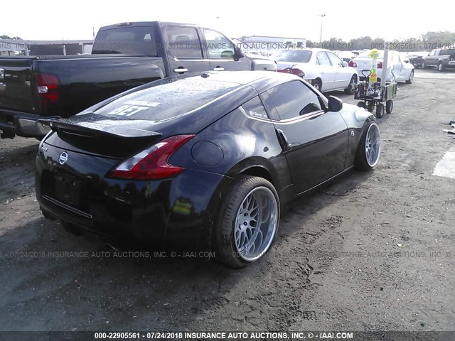 JN1AZ4EH6CM562758 - 2012 NISSAN 370Z TOURING/NISMO BLACK photo 4