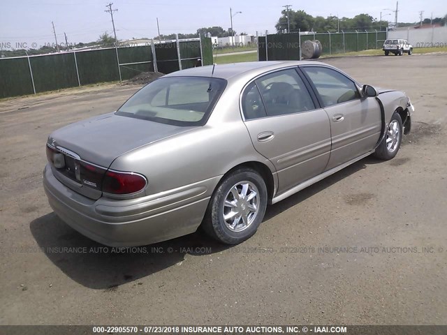 1G4HR54K244173174 - 2004 BUICK LESABRE LIMITED Champagne photo 4