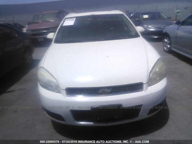 2G1WD58C069369426 - 2006 CHEVROLET IMPALA SUPER SPORT WHITE photo 6