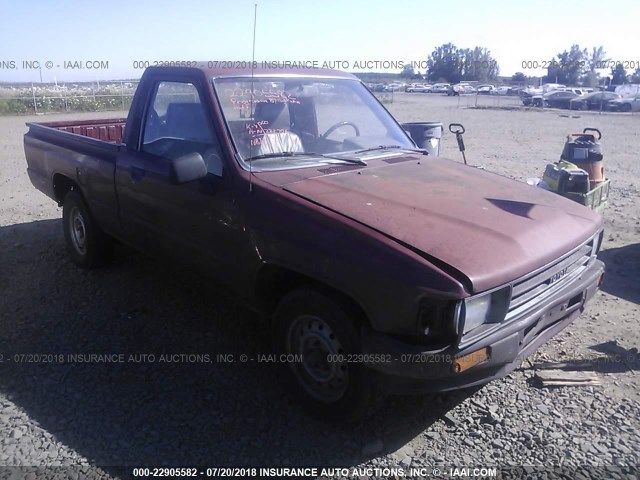 JT4RN50R7H0264882 - 1987 TOYOTA PICKUP 1/2 TON RN50 BROWN photo 1