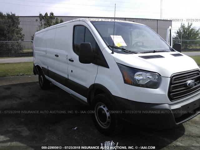 1FTYR2ZM7FKA99701 - 2015 FORD TRANSIT T-250 WHITE photo 1