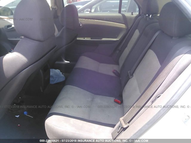 1G1ZC5E07AF158959 - 2010 CHEVROLET MALIBU 1LT Champagne photo 8