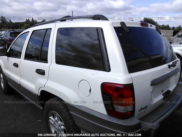 1J4GW48S04C132183 - 2004 JEEP GRAND CHEROKEE LAREDO/COLUMBIA/FREEDOM 白色 照片 3