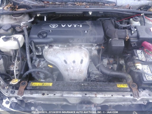 JTKDE177470172434 - 2007 TOYOTA SCION TC 银色 照片 10