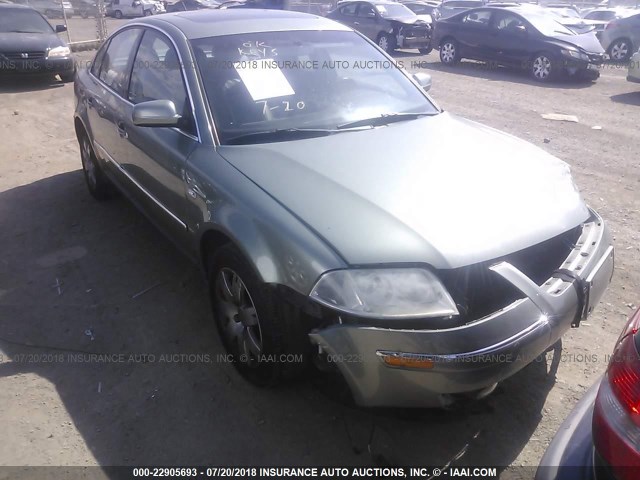 WVWRH63BX2P175219 - 2002 VOLKSWAGEN PASSAT GLX 绿色 照片 1