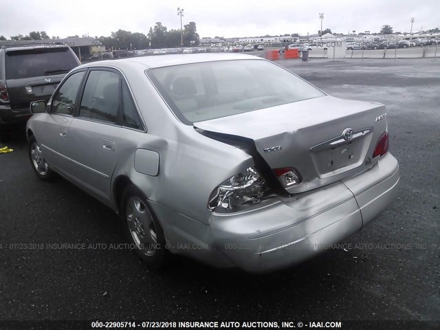 4T1BF28B14U378038 - 2004 TOYOTA AVALON XL/XLS SILVER photo 3