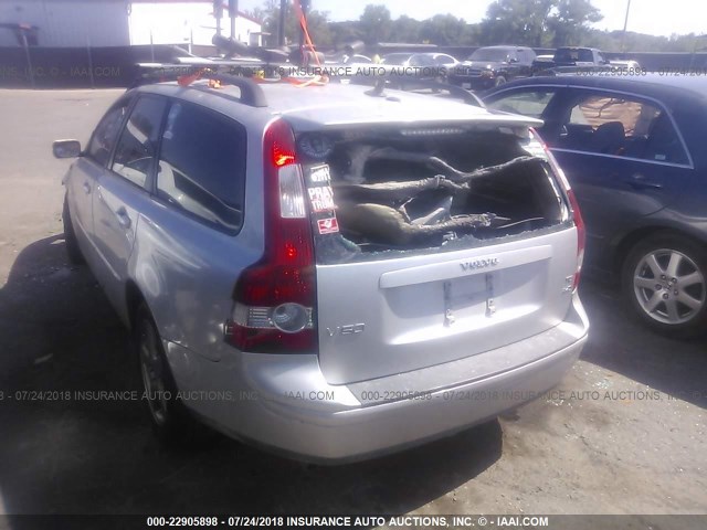 YV1MJ682152074525 - 2005 VOLVO V50 T5 GRAY photo 3