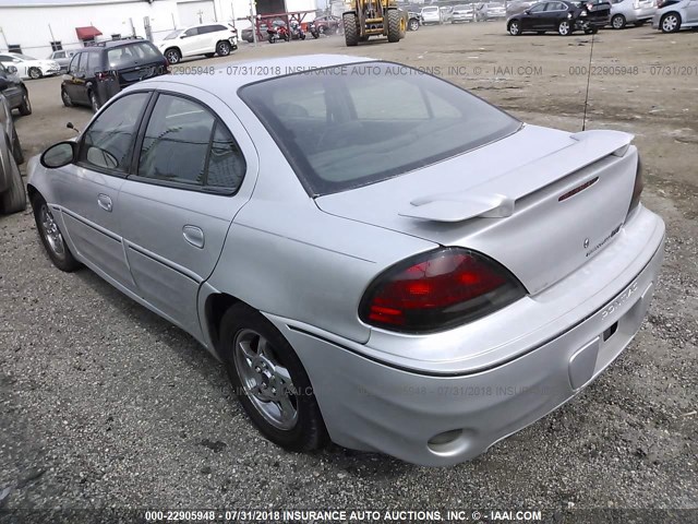 1G2NV52E44C184011 - 2004 PONTIAC GRAND AM GT1 SILVER photo 3