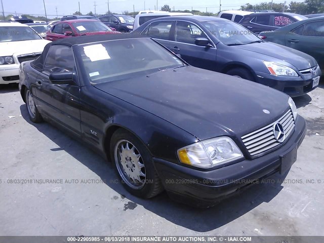 WDBFA76F4WF169518 - 1998 MERCEDES-BENZ SL 600 BLACK photo 1