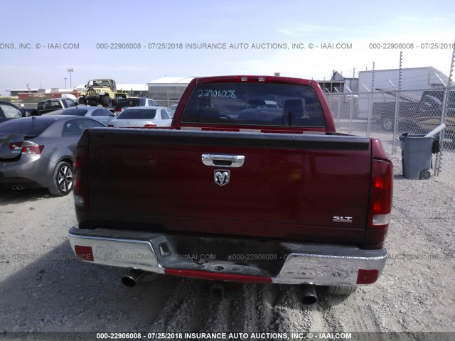 1D7HA16K56J192491 - 2006 DODGE RAM 1500 ST RED photo 8