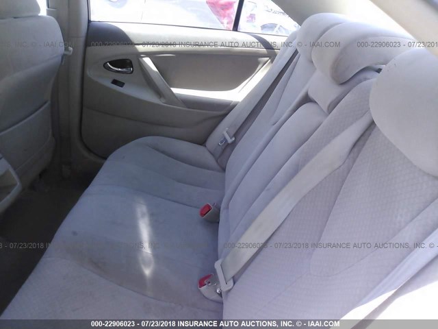 4T1BE46KX9U806942 - 2009 TOYOTA CAMRY SE/LE/XLE GOLD photo 8