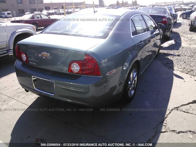 1G1ZH57B69F178289 - 2009 CHEVROLET MALIBU 1LT 绿色 照片 4