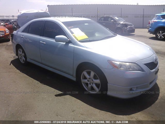 4T1BE46K57U558046 - 2007 TOYOTA CAMRY NEW GENERAT CE/LE/XLE/SE BLUE photo 1