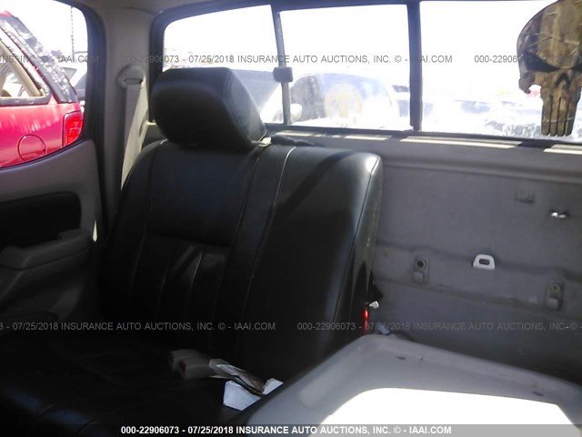 5TEGN92N52Z088494 - 2002 TOYOTA TACOMA DOUBLE CAB PRERUNNER BLACK photo 8