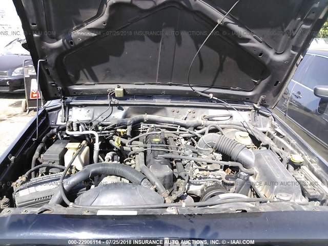 1J4FJ68S2WL208818 - 1998 JEEP CHEROKEE SPORT/CLASSIC შავი ფოტო 10