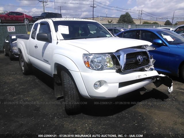 5TFUU4EN6BX001648 - 2011 TOYOTA TACOMA ACCESS CAB WHITE photo 1