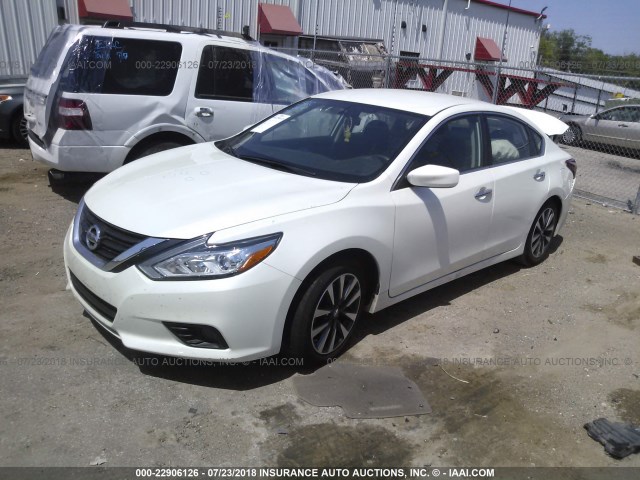 1N4AL3AP0HC185613 - 2017 NISSAN ALTIMA 2.5/S/SV/SL/SR WHITE photo 2