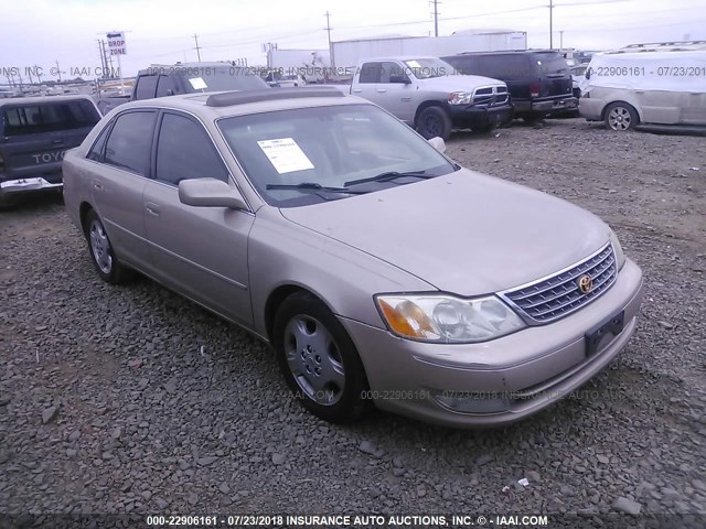 4T1BF28B13U273157 - 2003 TOYOTA AVALON XL/XLS GOLD photo 1