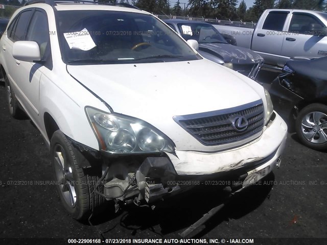 JTJHW31U762005369 - 2006 LEXUS RX 400 WHITE photo 6