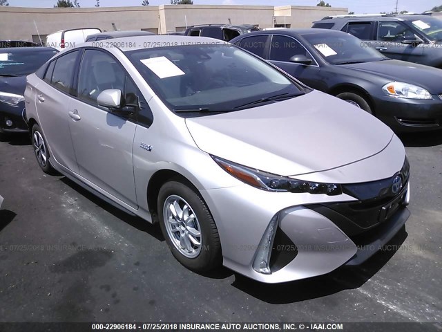 JTDKARFPXH3038148 - 2017 TOYOTA PRIUS PRIME  Champagne photo 1