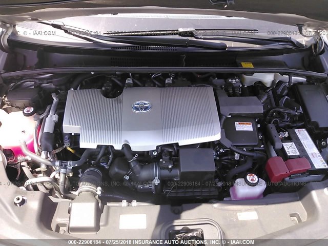 JTDKARFPXH3038148 - 2017 TOYOTA PRIUS PRIME  香槟色 照片 10