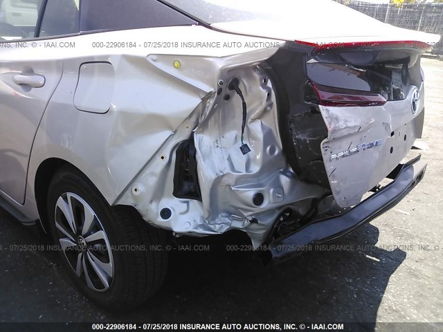 JTDKARFPXH3038148 - 2017 TOYOTA PRIUS PRIME  香槟色 照片 6