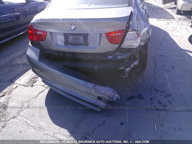 WBAPH5G50BNM83840 - 2011 BMW 328 I SULEV GRAY photo 6